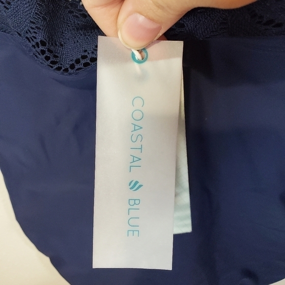 Coastal blue Swimsuit xs NEW - Picture 6 of 7